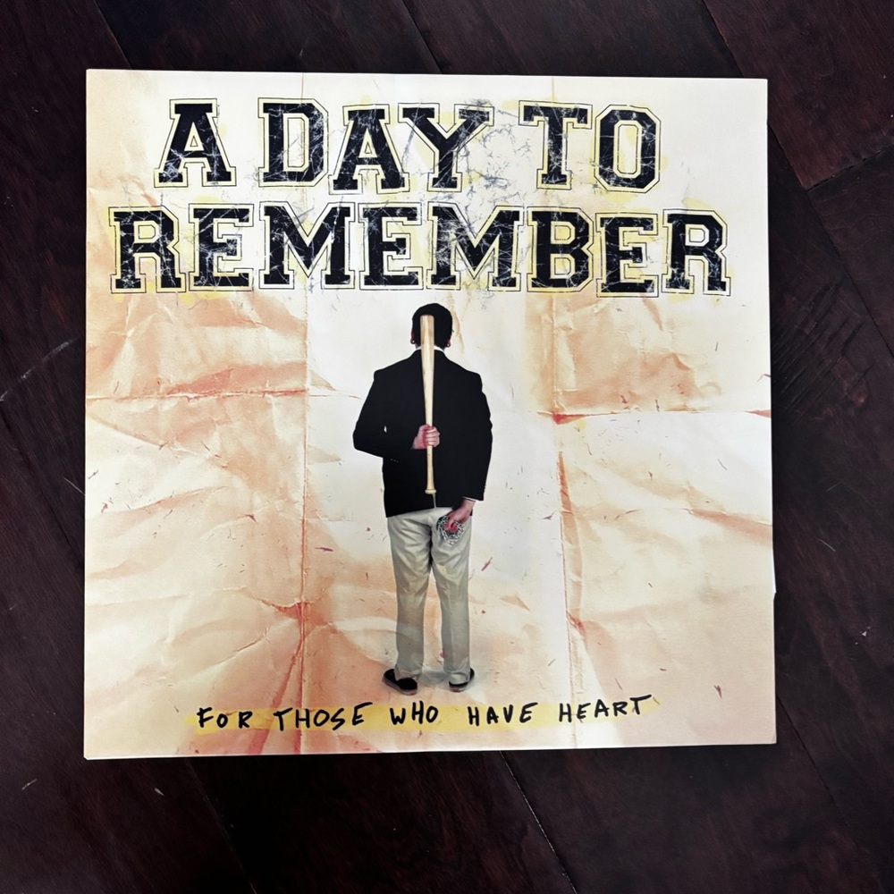 A Day to Remember Vinyl - For Those Who Have Heart (Black)
